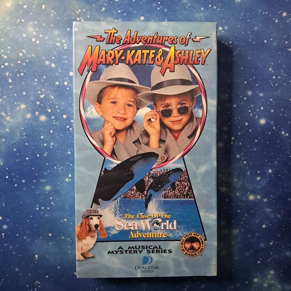 The Adventures of Mary Kate & Ashley Case of the Sea World Adventure (VHS, 1995)